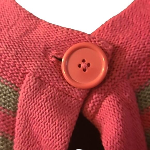 Excellent Croft & Barrow Women’s Striped 3/4 Sleeve Pullover Cardigan Size XL - Picture 7 of 9